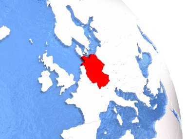 Almanya zarif dünya üzerinde