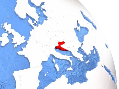 Hırvatistan zarif dünya üzerinde