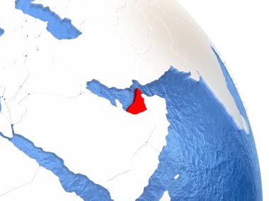 Birleşik Arap Emirlikleri zarif dünya üzerinde