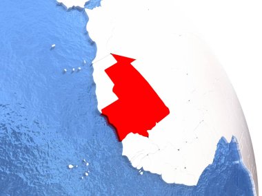 Moritanya zarif dünya üzerinde