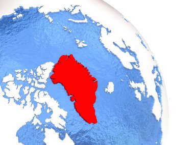 Grönland zarif dünya üzerinde