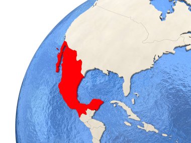 meksika dünya üzerinde