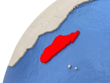 Dünya üzerinde Madagaskar