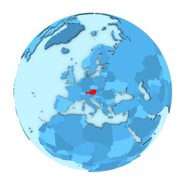 Avusturya üzerinde izole küre