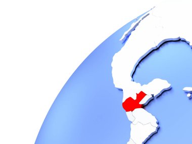 Guatemala modern parlak dünya üzerinde