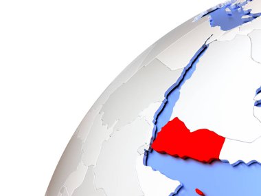 Yemen modern parlak dünya üzerinde