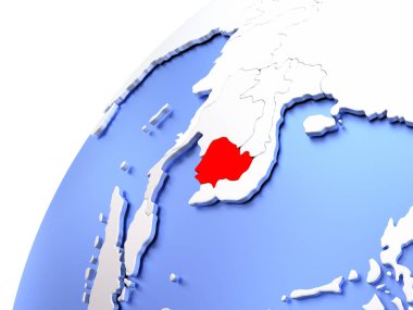 Kamboçya modern parlak dünya üzerinde