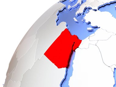 Mısır modern parlak dünya üzerinde