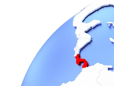 Panama modern parlak dünya üzerinde