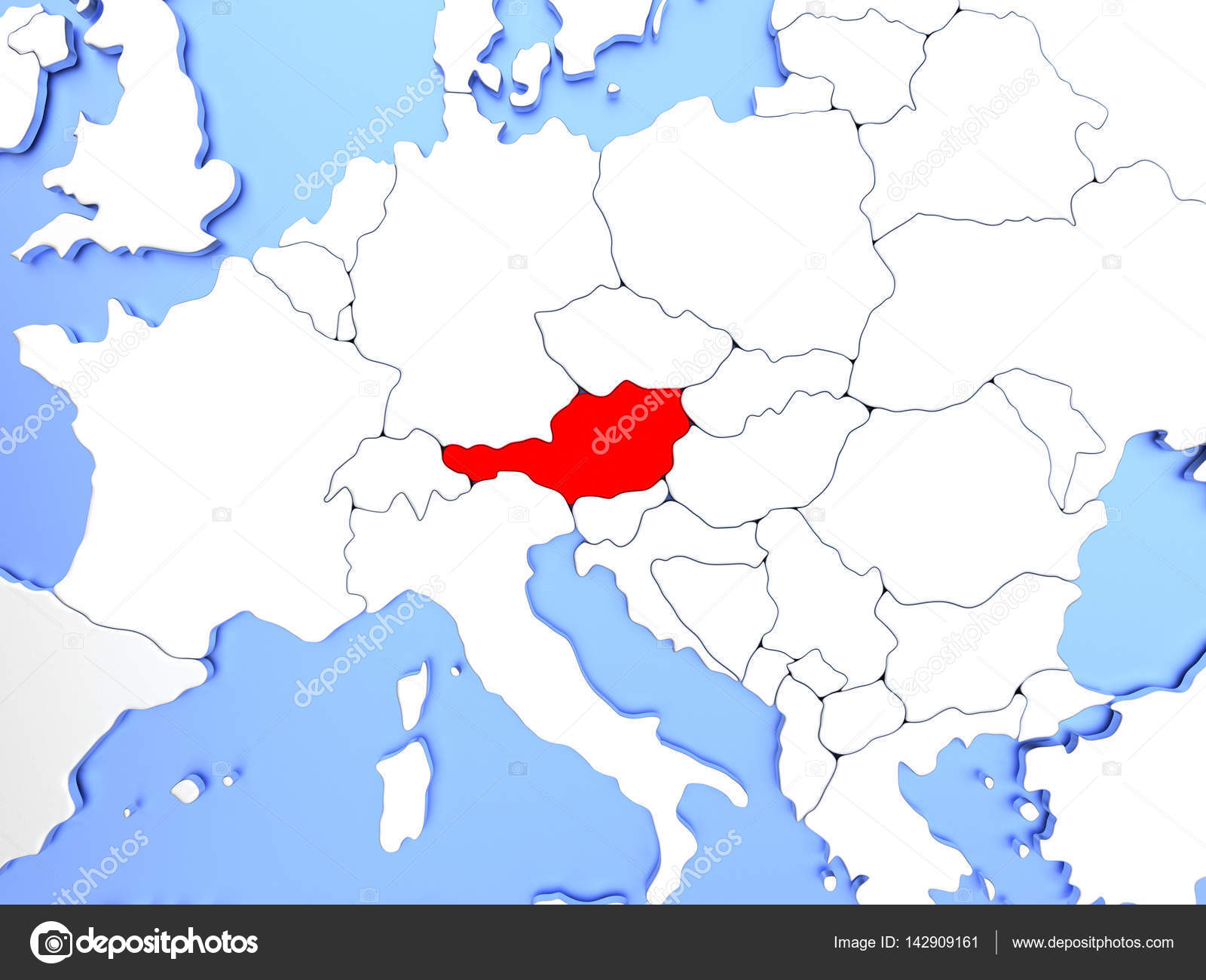 Mapa De Austria