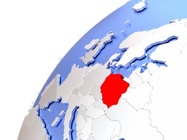 Modern parlak dünya üzerinde Polonya