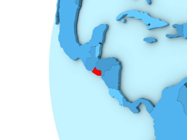 El Salvador mavi dünya üzerinde