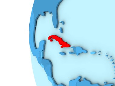 Mavi küre Küba