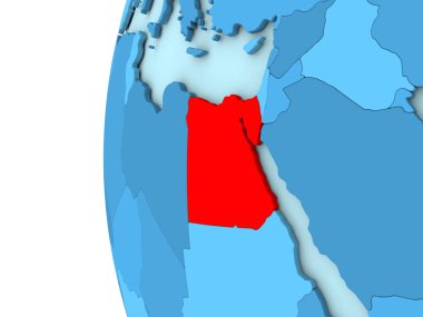 Mavi dünya üzerinde Mısır