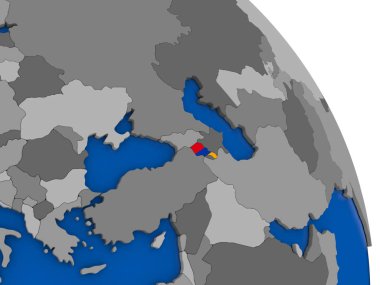 Ermenistan ve dünya üzerinde kendi bayrağı