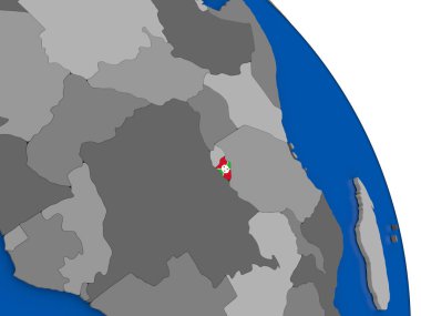 Burundi ve dünya üzerinde kendi bayrağı