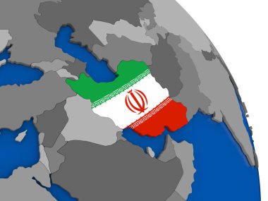 Iran ve dünya üzerinde kendi bayrağı