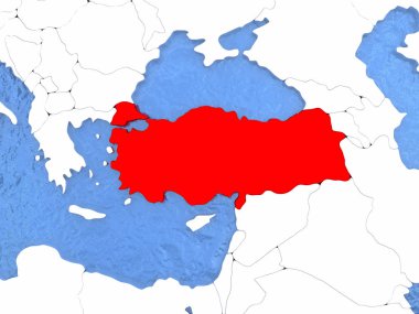Türkiye Dünya üzerinde