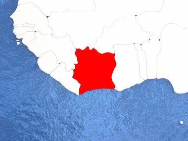 Fildişi Sahili Globe