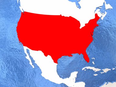 ABD dünya üzerinde