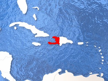 Haiti Dünya üzerinde