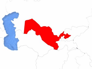 Özbekistan Globe