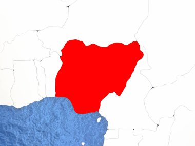 Nijerya dünya üzerinde