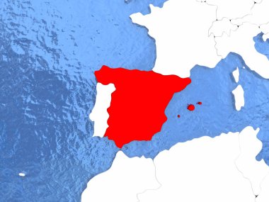 İspanya Dünya üzerinde