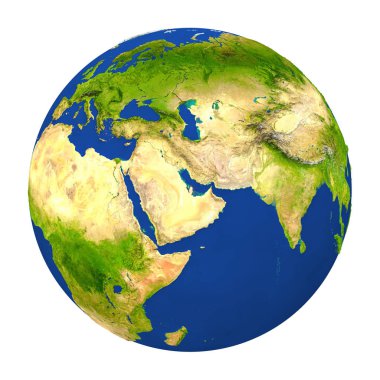 Yeryüzünde vurgulanan Katar