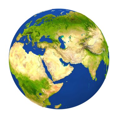 Yeryüzünde vurgulanan Kuveyt