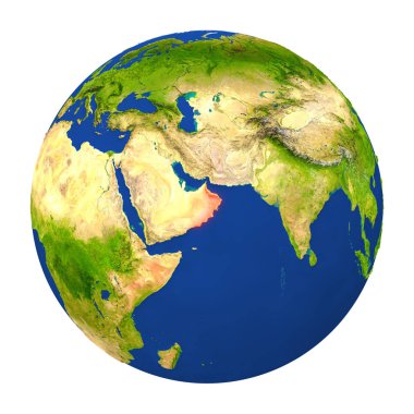 Yeryüzünde vurgulanan Umman