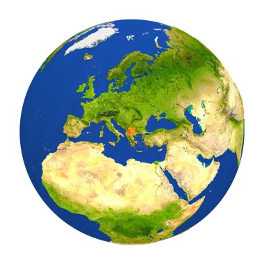 Yeryüzünde vurgulanan Makedonya