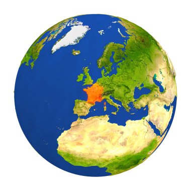 Fransa Dünya'vurgulanmış