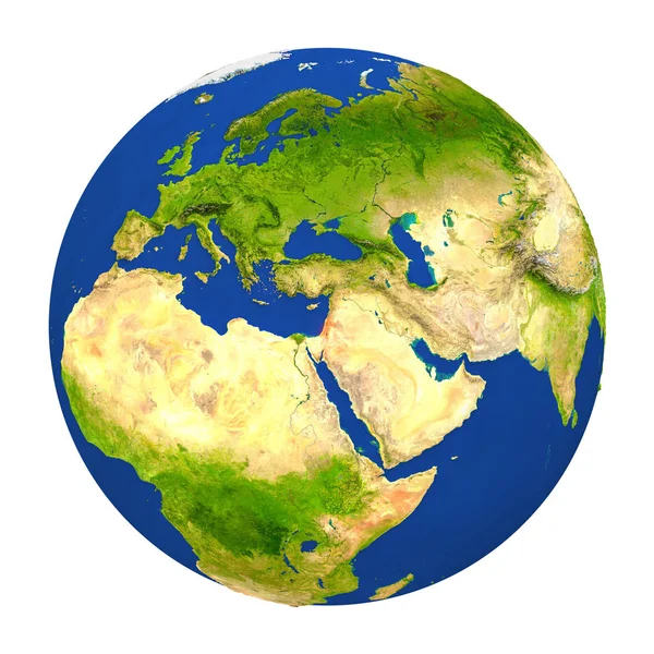 Yeryüzünde vurgulanan İsrail