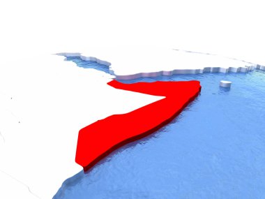 Somali Haritası dünya üzerinde