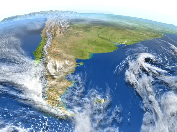 Patagonien på planeten Jorden - Stock-foto