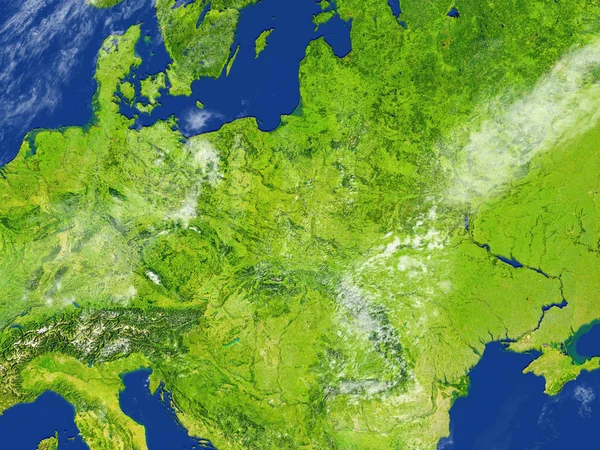 Doğu Avrupa Planet Earth — Stok fotoğraf