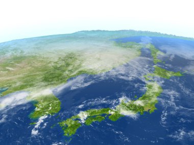 Japonya ve Kore Planet Earth