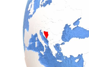 Bosna dünya üzerinde