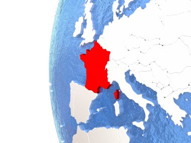 Fransa dünya üzerinde