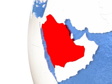 Dünya üzerinde Suudi Arabistan