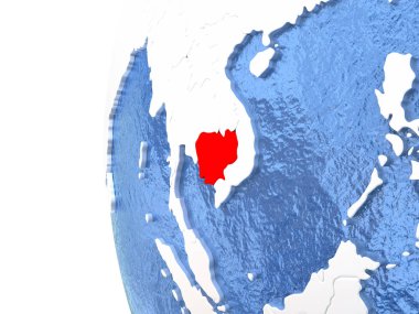 Dünya üzerinde Kamboçya