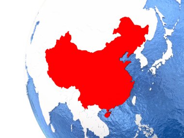 Çin dünya üzerinde