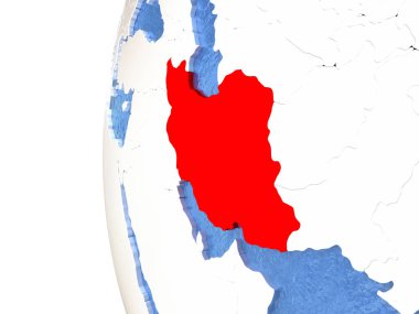 İran dünya üzerinde