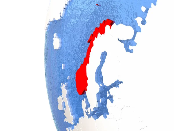 Norwegia na świecie — Zdjęcie stockowe