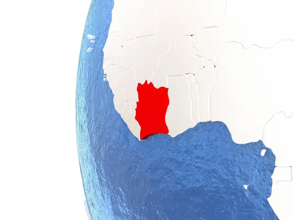 Fildişi Sahili Globe — Stok fotoğraf