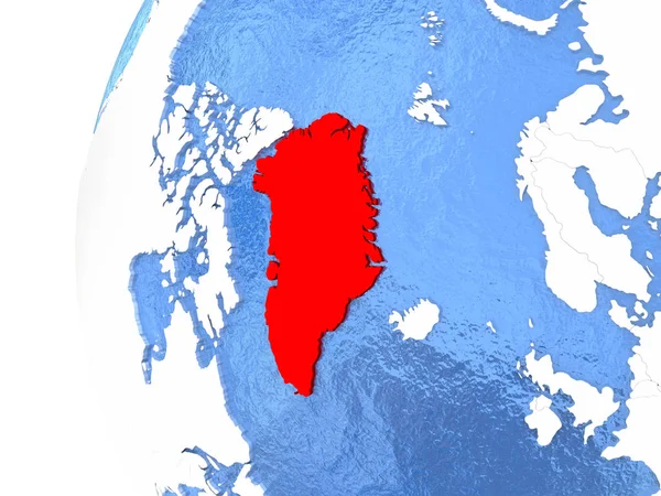 Grenlandii na świecie — Zdjęcie stockowe