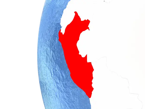 세계에 페루 — 스톡 사진