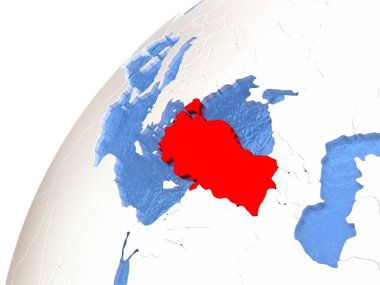 Mavi okyanuslar ile metalik Globe Türkiye