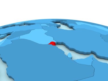 Kuveyt mavi dünya üzerinde